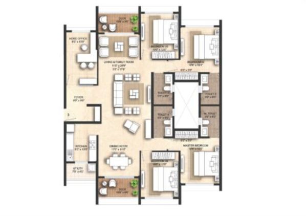 lodha magnus floor plan